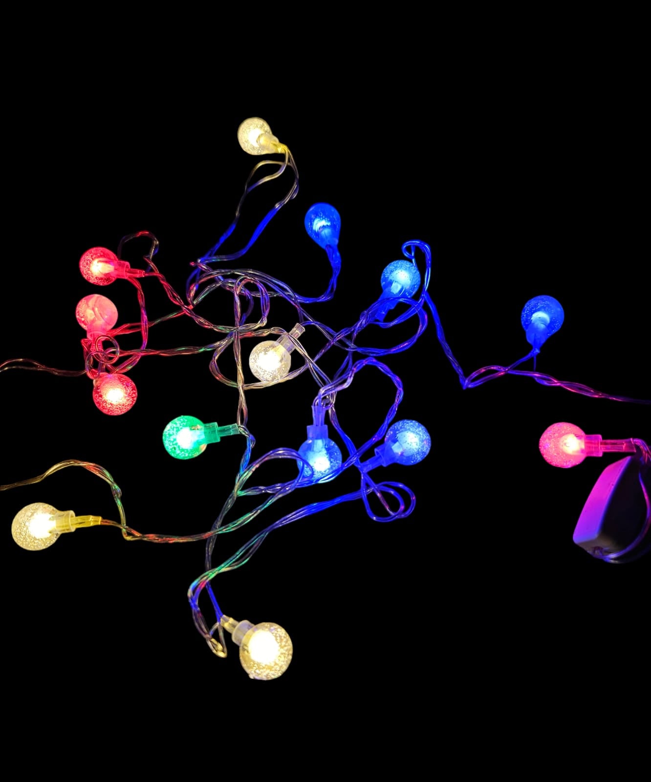 14 LED Crystal boll String Light, 2 pack(14 LED in 1 pack)
