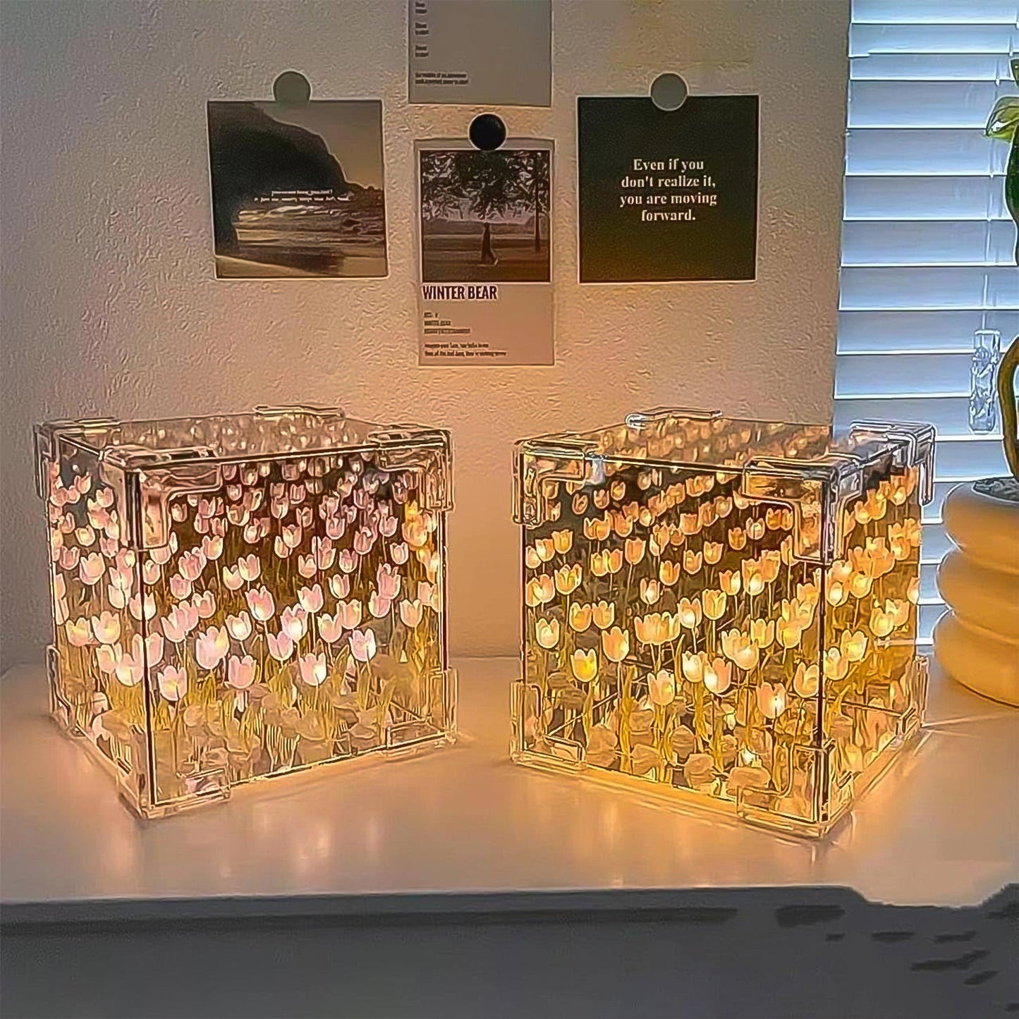 1 Cube Tulip Night Lamp