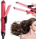 Nova 2 in 1 Hair Straightener and Curler Hair Straightener  (Multicolor)