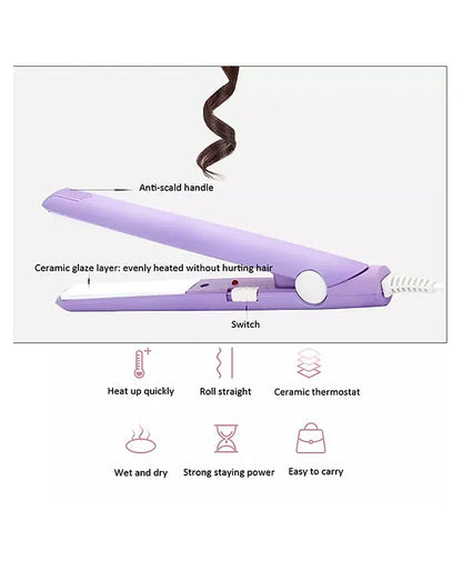 MINI HAIR STRAIGHTER (PACK OF 1) Hair Straightener (MULTICOLOR)