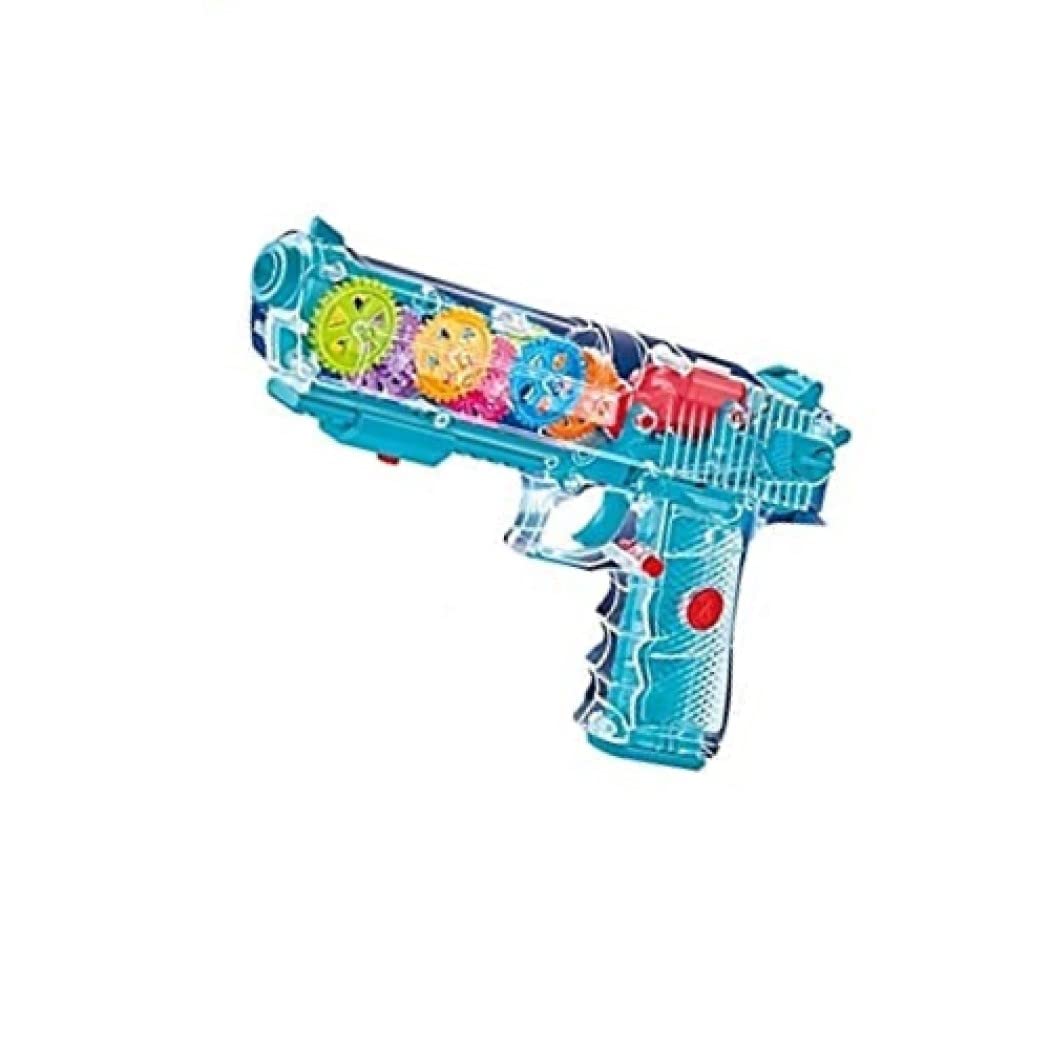 Transparent Gear Gun with Light vibration & Sound