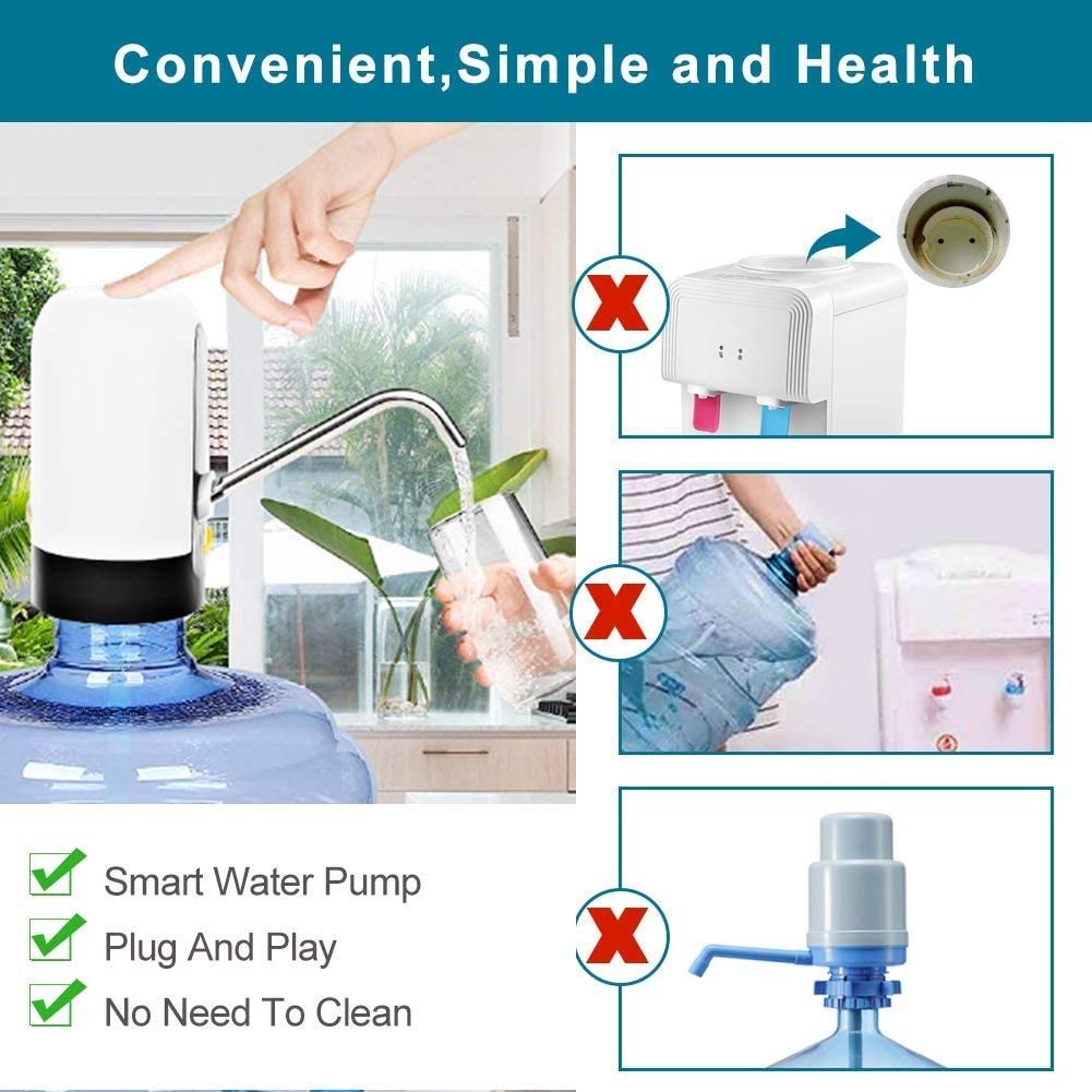 Automatic Wireless Water Can Dispenser Pump for 20 Litre,