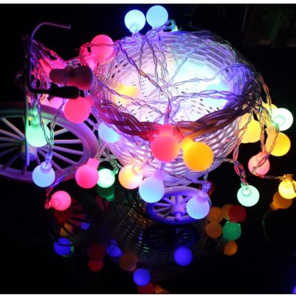 24 LED Crystal String Light, 2 pack(24 LED  in 1 pack)