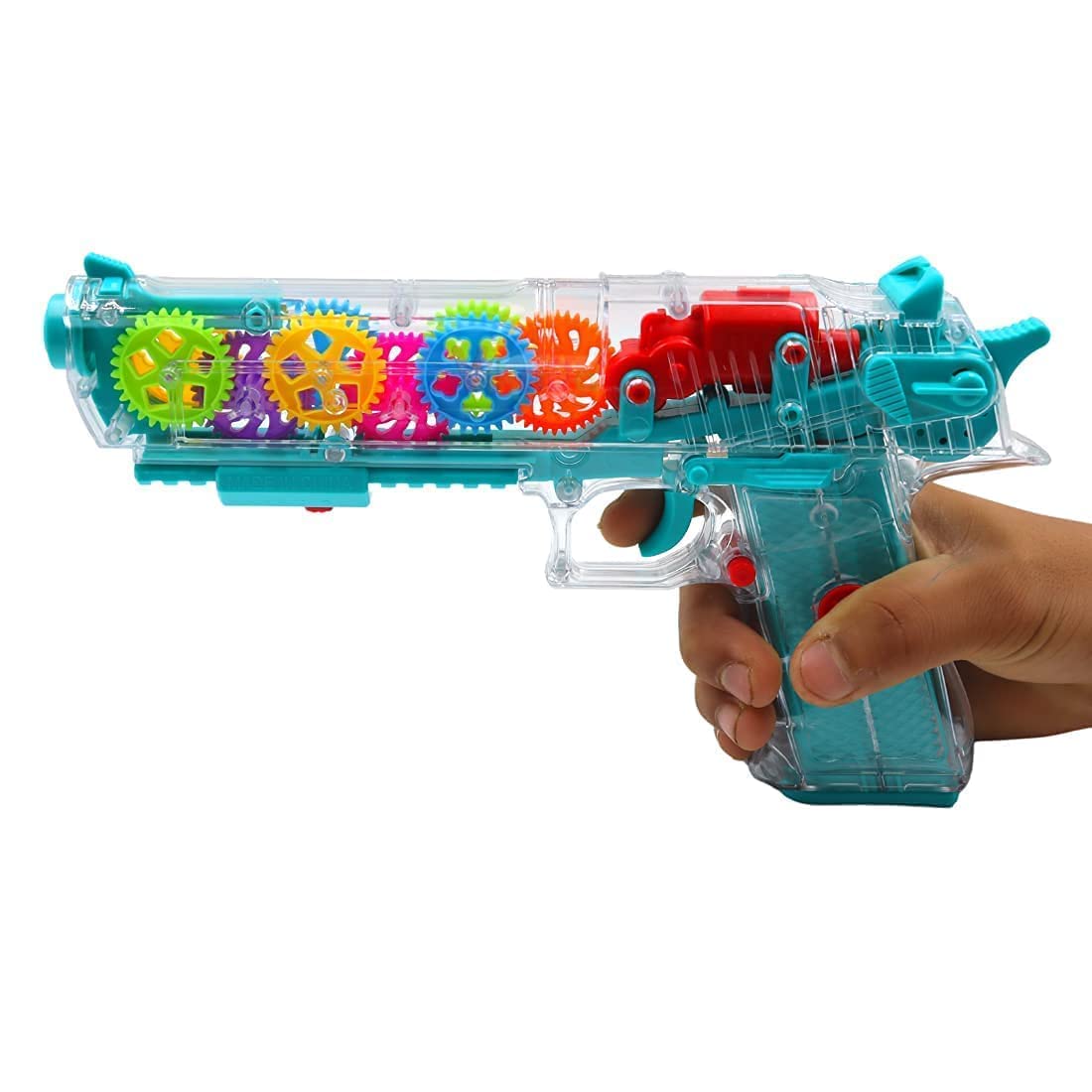 Transparent Gear Gun with Light vibration & Sound