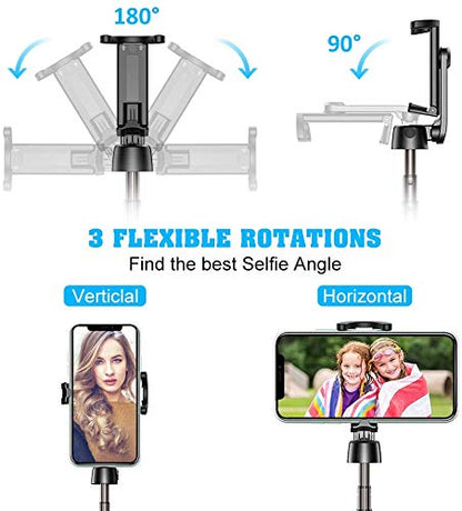 Bluetooth Selfie Stick - Black