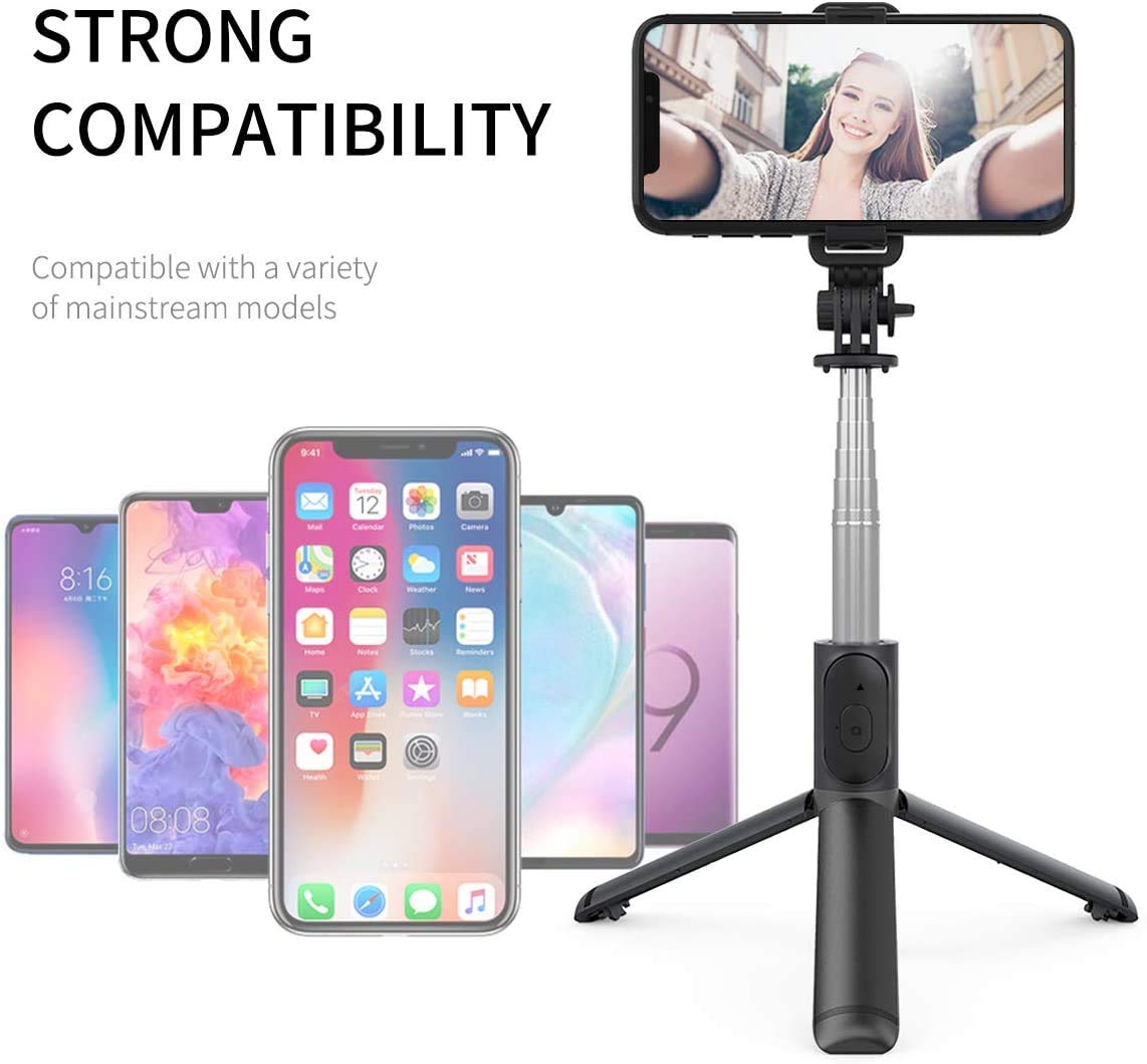 Bluetooth Selfie Stick - Black