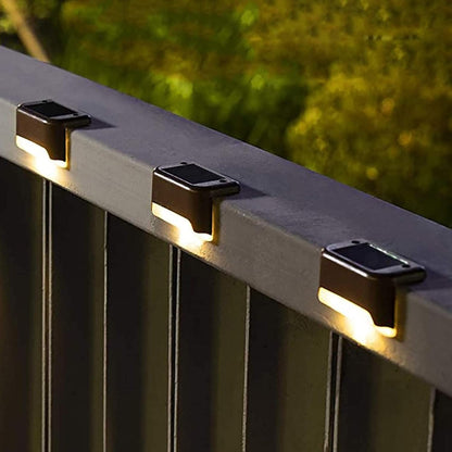 Solar-Powered Stair Lights