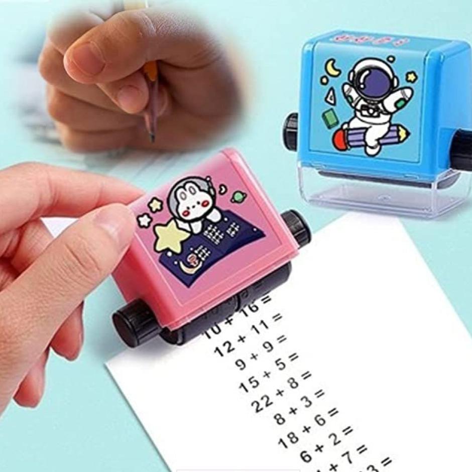 Teaching Math Roller Stamp for Kids